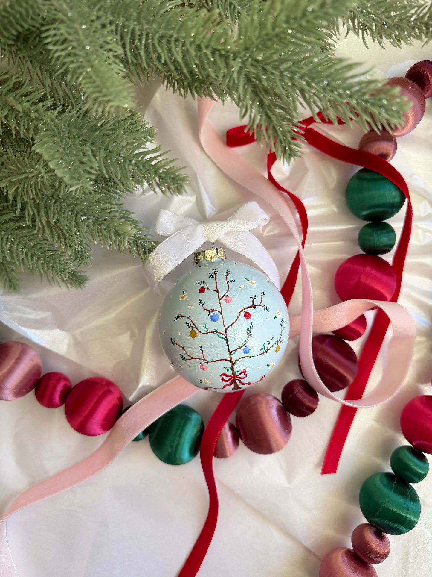Chintzy Trees Ornament