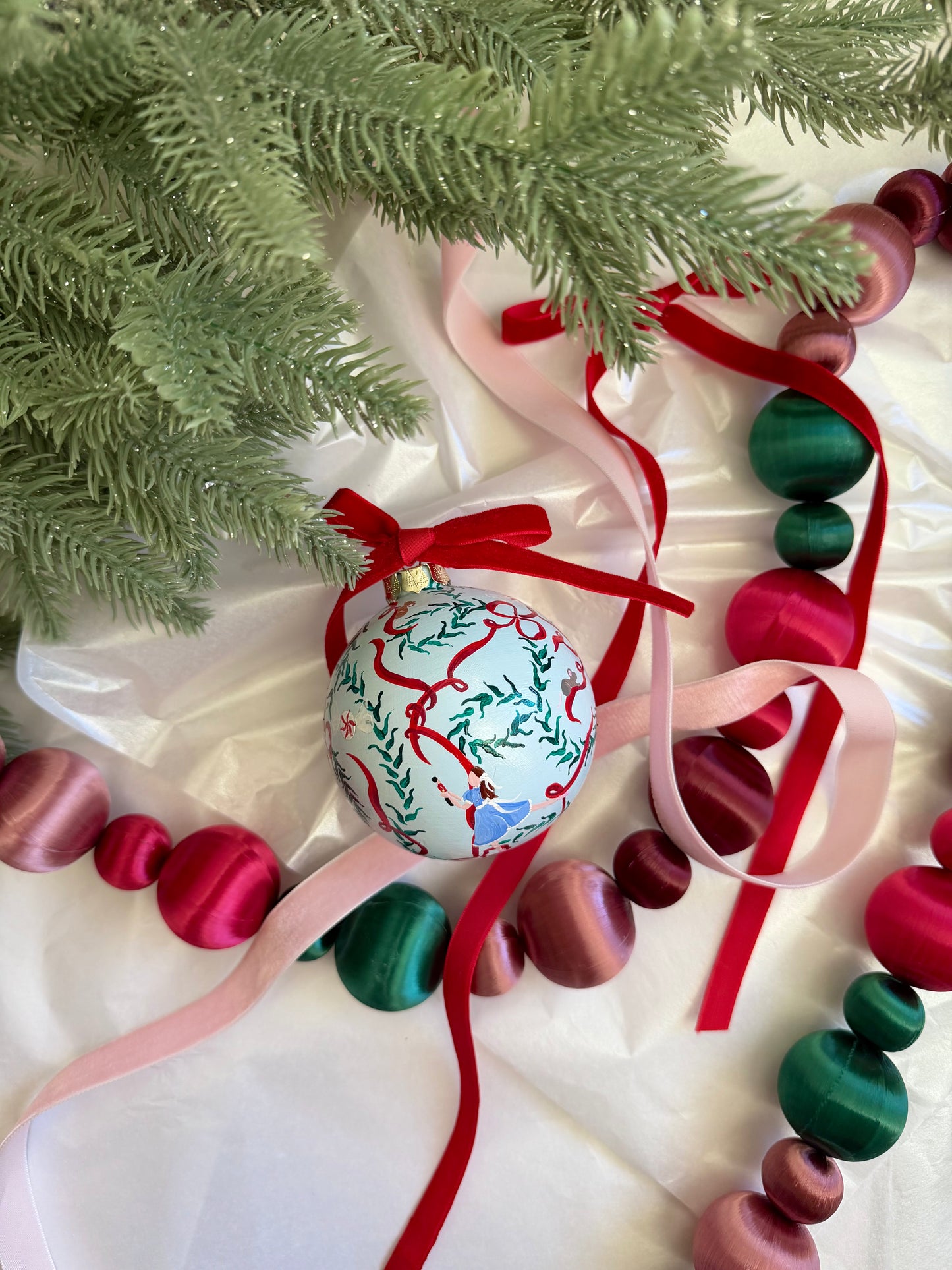 Nutcracker Ribbons Ornament
