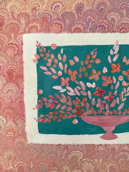 Vessel in Bougainvillea