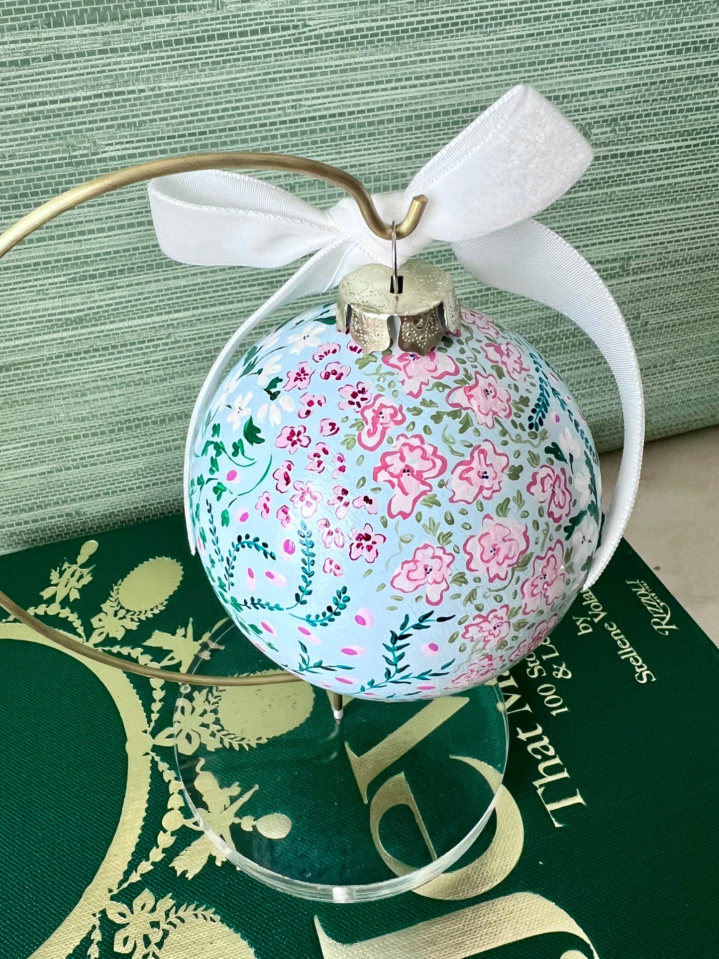 Vining Floral Ornament