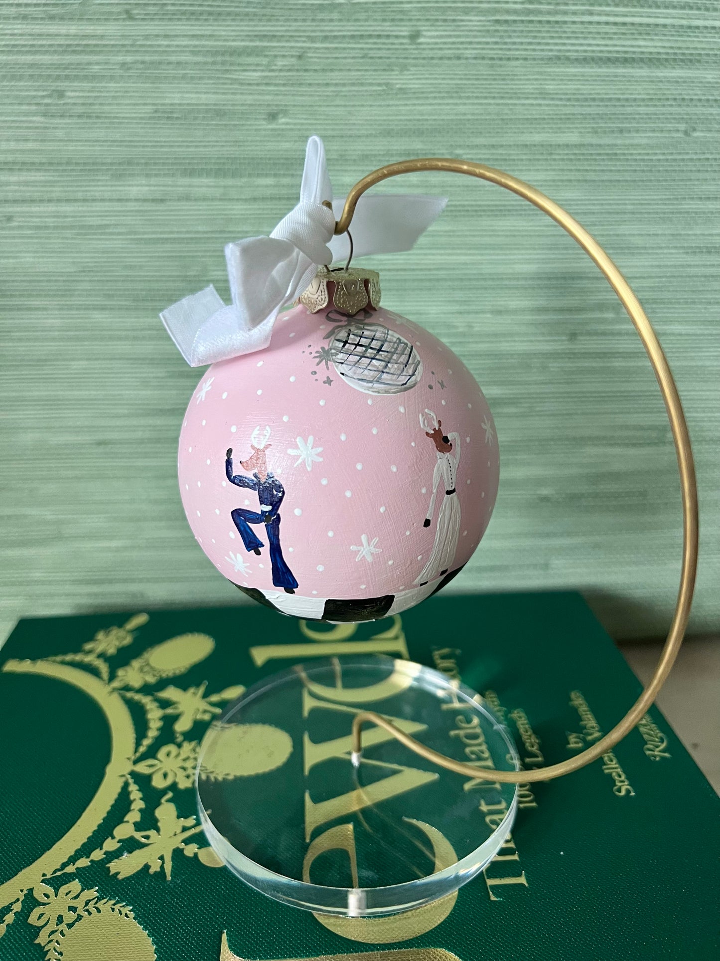 Disco Deer Ornament